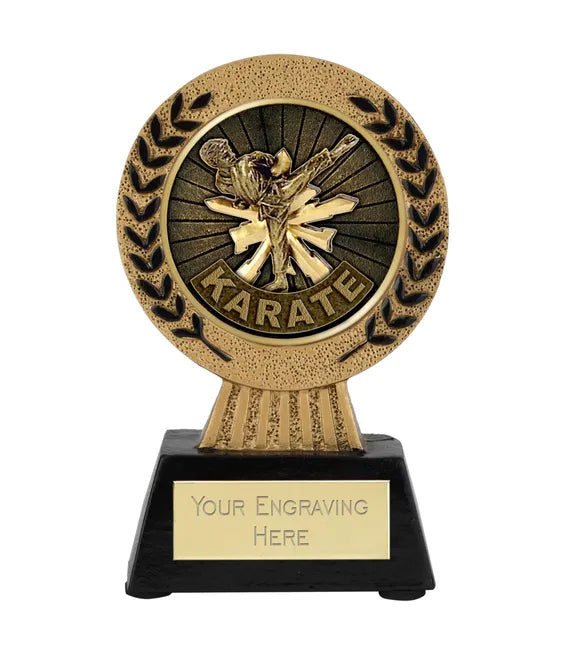Gold Laurel Hero Martial Arts Karate Award
