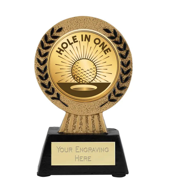 Gold Laurel Hero Golf Hole in One Award