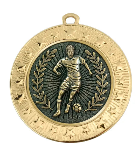 AM1700.01-V217B - VF Star Football Male Medal 70mm