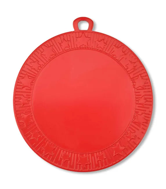 AM1700.08 - Red Starburst Medal 70mm