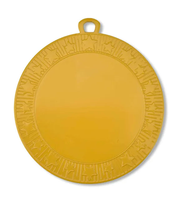 AM1700.14 - Orange Starburst Medal 70mm