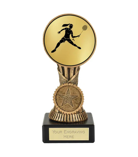 FT187M-D450B - Badminton Female Orb Centre Holder Award (13cm)