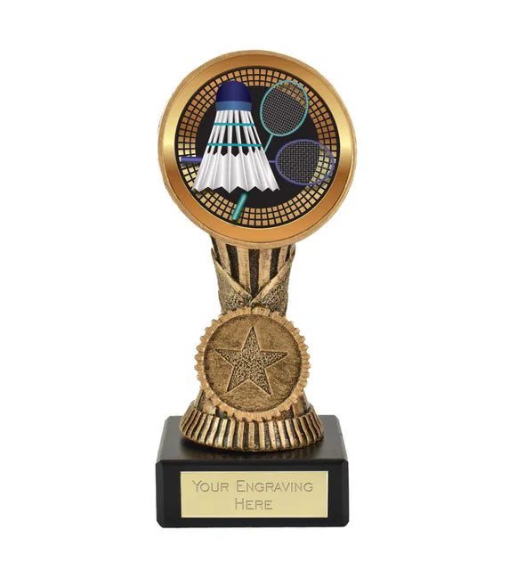FT187M-V027B - Badminton Orb Centre Holder Award (13cm)
