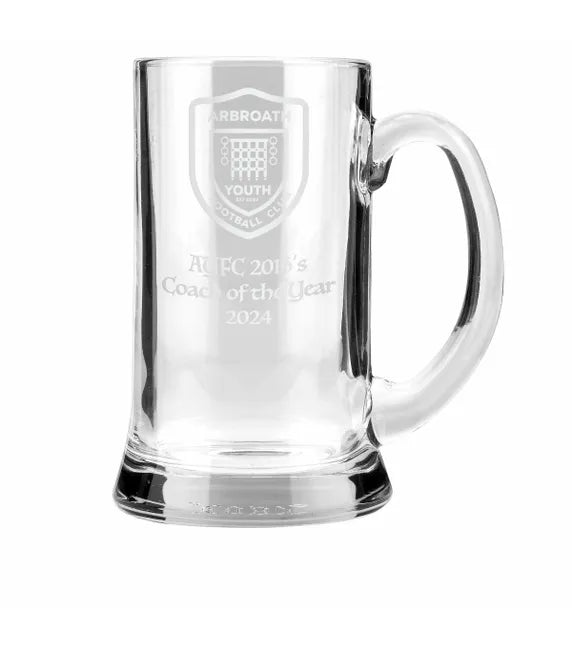 GL004 - Trojan Stern Glass Tankard