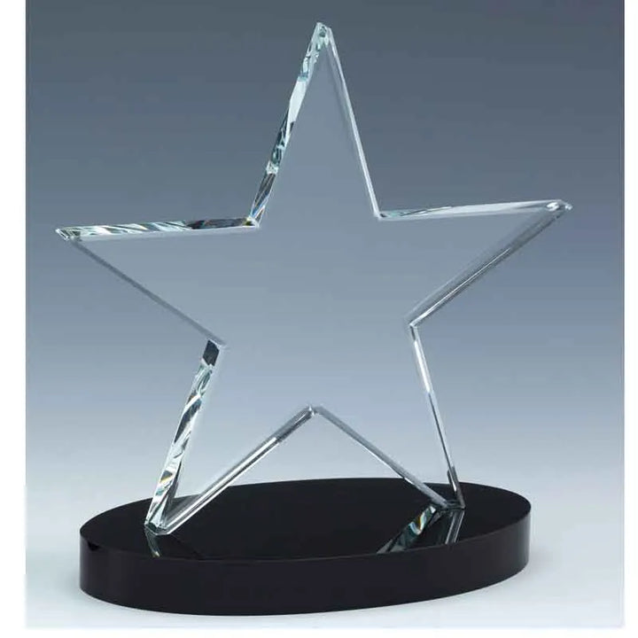 KJ008A - Super Nova Crystal Glass Award (12.5cm)