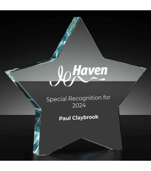 KK273 - Self Standing Chunky Crystal Star Award (3 Sizes)