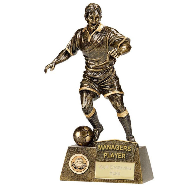 A1090C.05 - Managers Player Pinnicale Football Trophy (22cm)