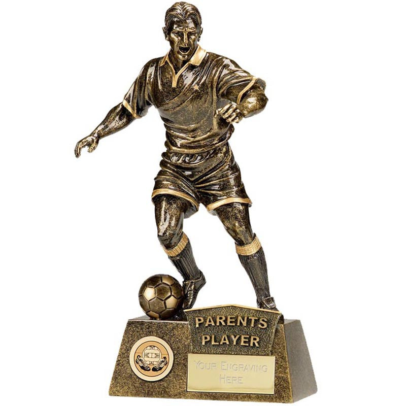 A1090C.07 - Parents Player Pinnicale Football Trophy (22cm)