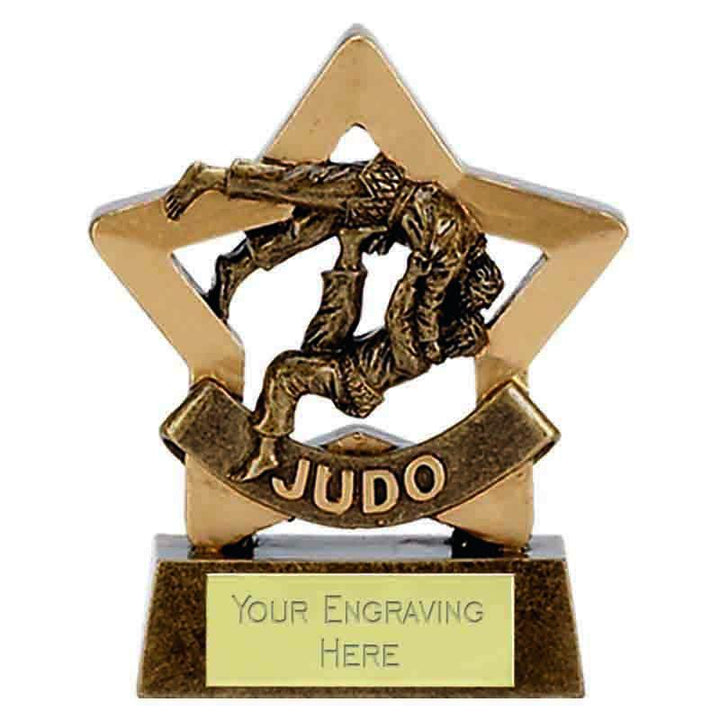 A1113 - Mini Star Judo Trophy (8cm)