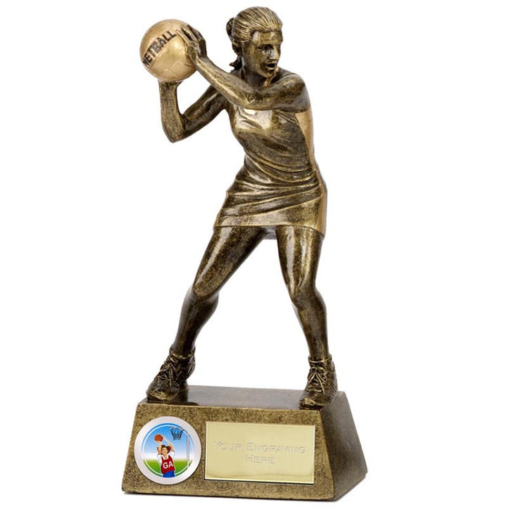 A1203 - Pinnacle Netball Trophy (2 Sizes)