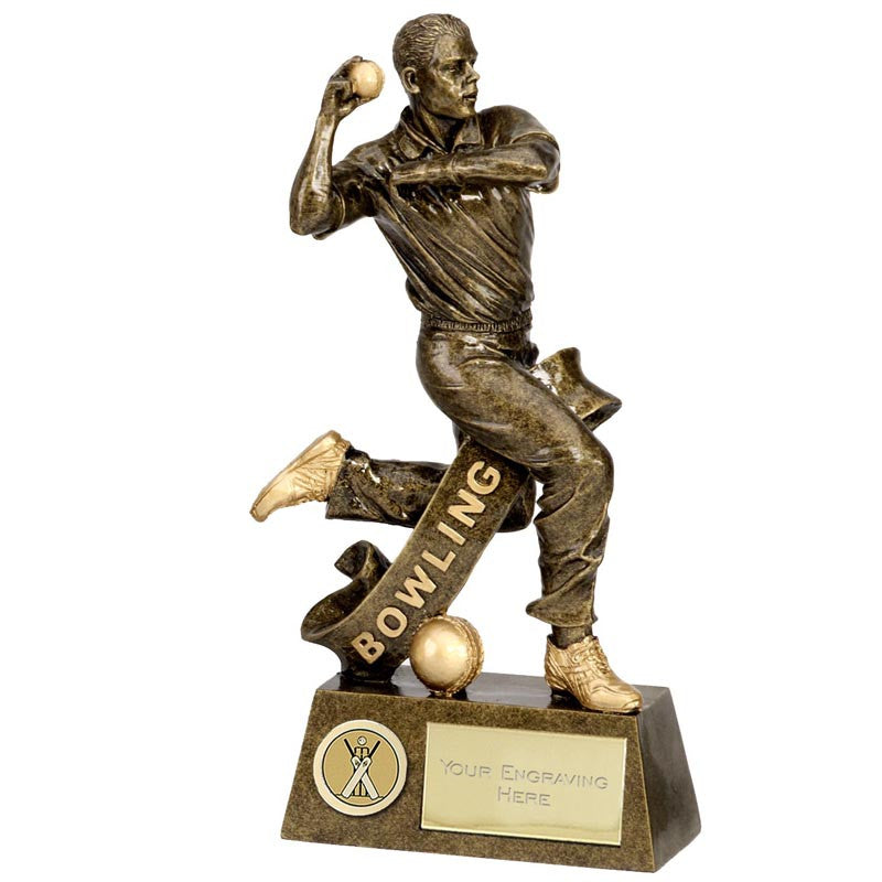 A1255 - Pinnacle Bowler Cricket Trophy (2 Sizes)