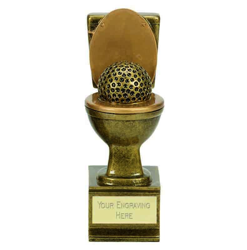 Golden Flush Golf Trophy 