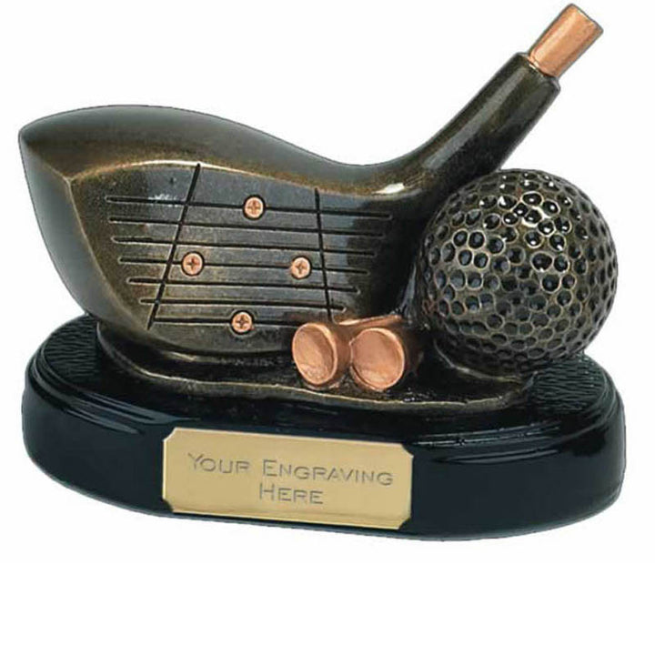 A243 - Driver Golf Trophy (10cm)