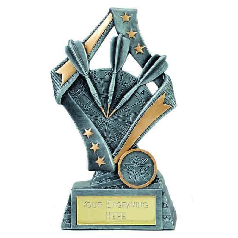 A4096 - Flag Darts Trophy (3 Sizes)