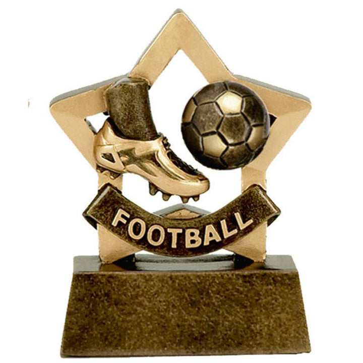 A971 - Mini Star Football Trophy (8cm)