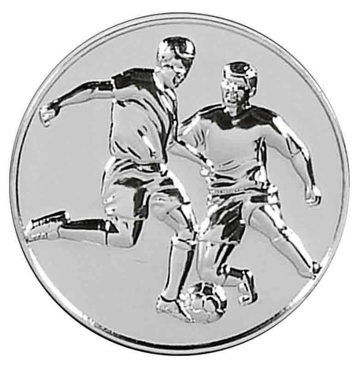 Silver Supreme Heavy Weight Football Medal