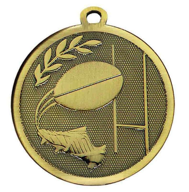 Bronze Galaxy Rugby Medal