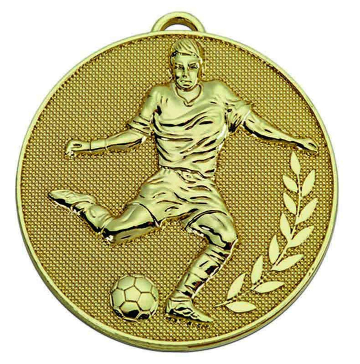 AM1079.01 - Gold Champion Heavy Weight Football Medal