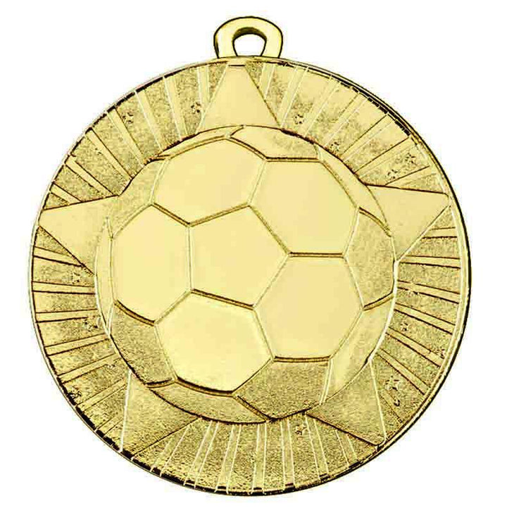 AM1203.01 - Gold State 60mm Football Medal