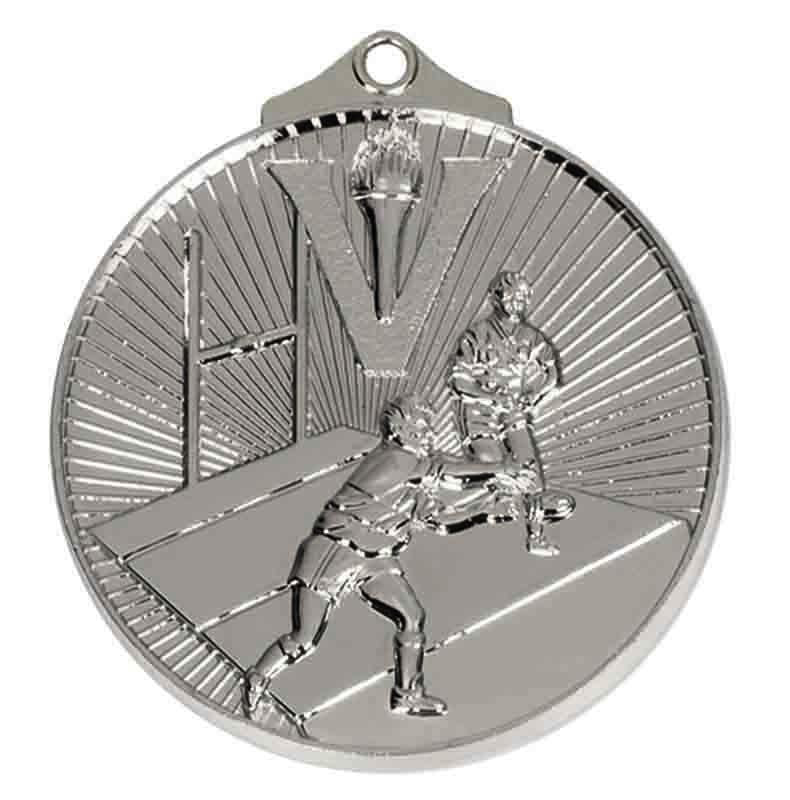 Silver Victory Rugby Medal