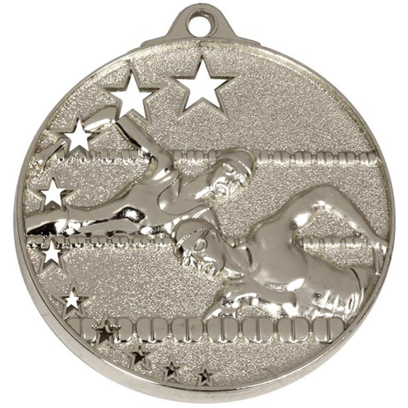ONLINE SWIMMING MEDAL STORE Silver San Francisco Swimming Medal 
