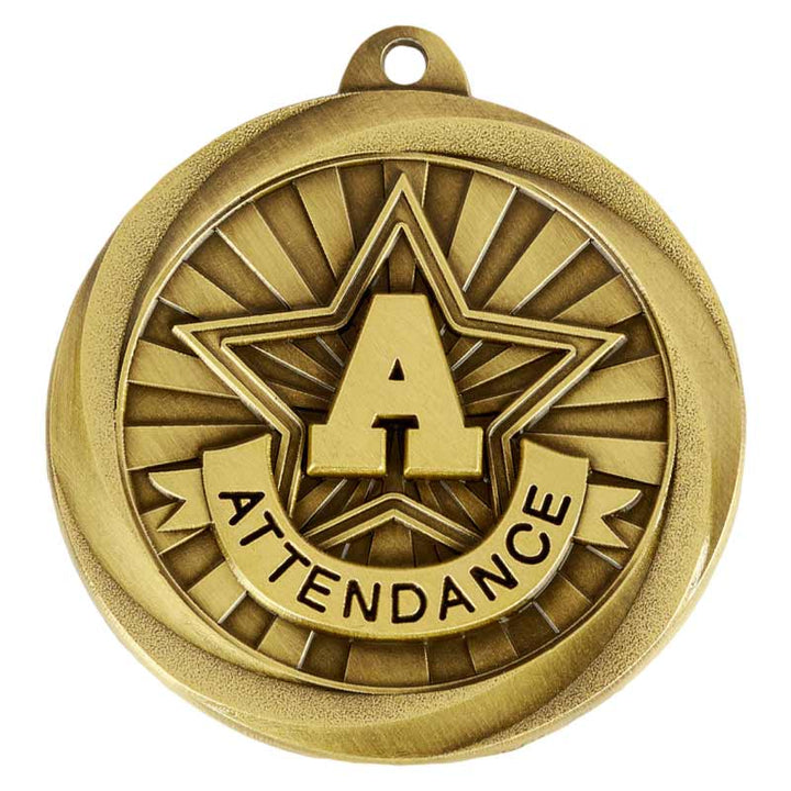 AM6025.12 - Gold Globe Attendance Medal