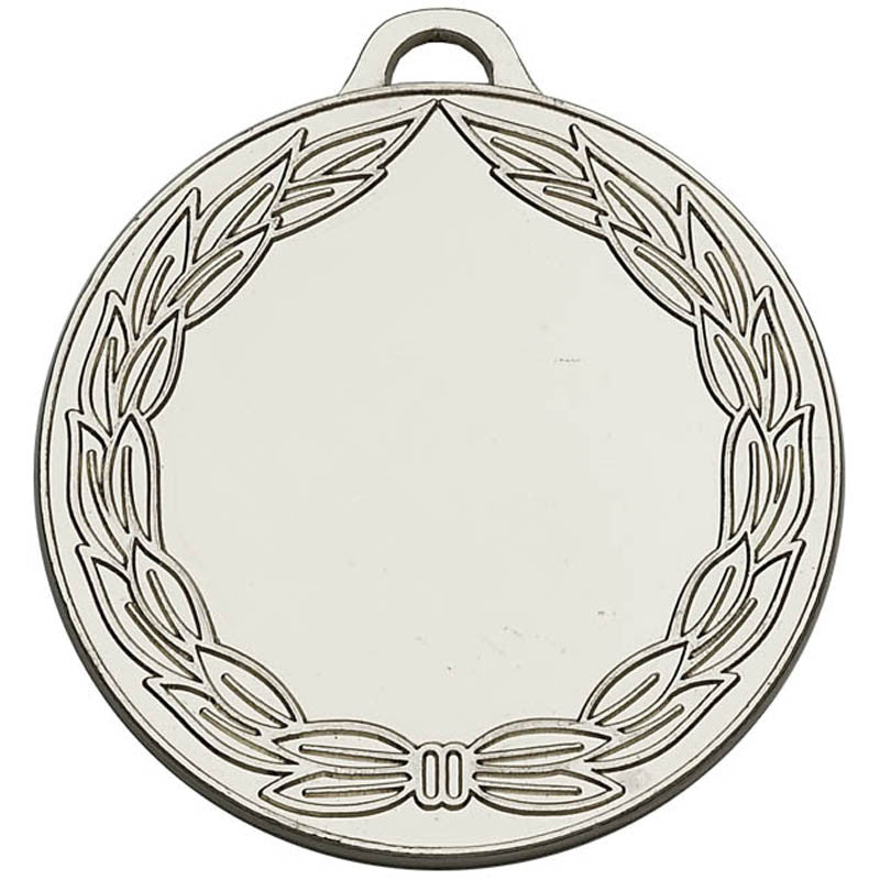 AM856S - Silver Classic Wreath Medal
