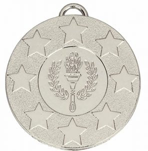 Silver Target Star Medal
