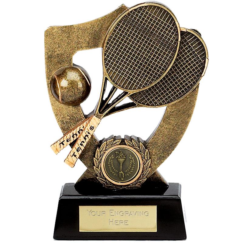 Celebration Shield Tennis Trophy