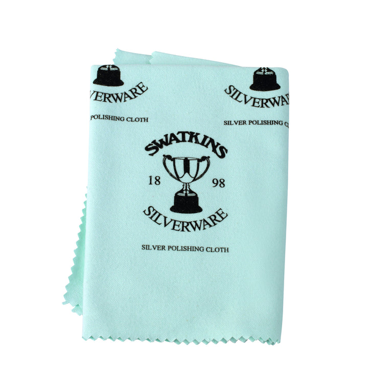 High quality cotton silver cleaning cloth