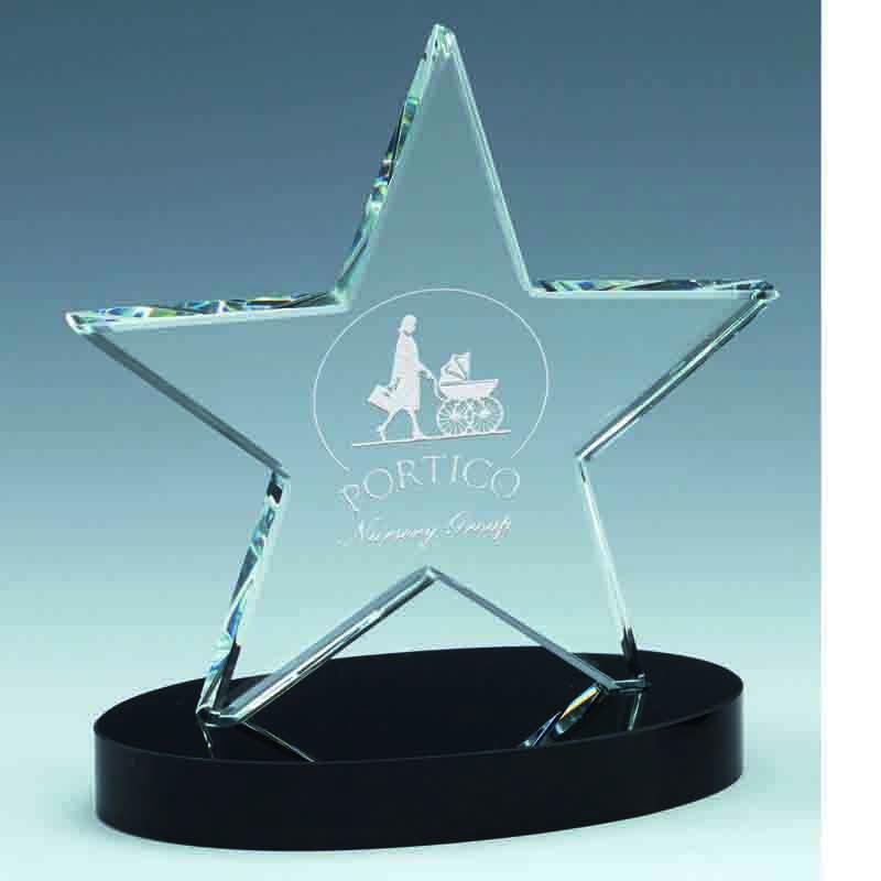 KJ008 - Super Nova Crystal Glass Award