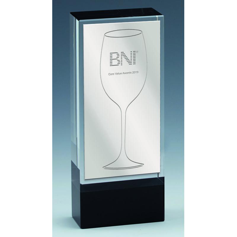 KM085AT - Energy Crystal Glass Award 