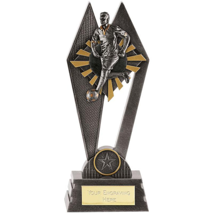 PK111 - Peak Silver Football Trophy