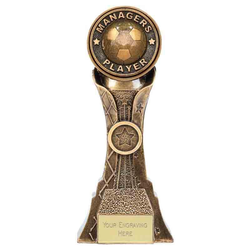 Managers Player Genesis Football Trophy (20cm)