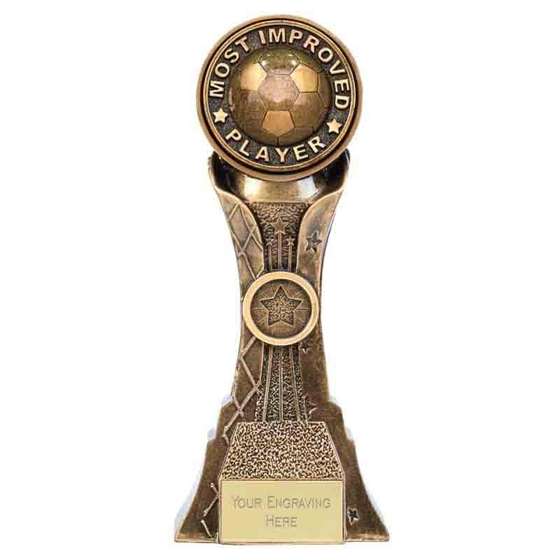 PK119 - Most Improved Player Genesis Football Trophy (20cm)