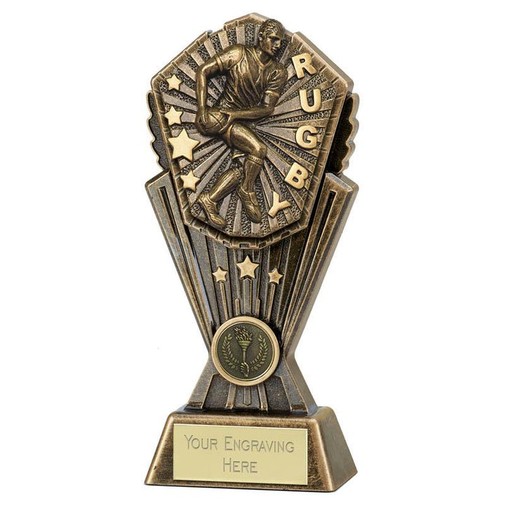 PK143 - Cosmos Male Rugby Trophy (2 Sizes)