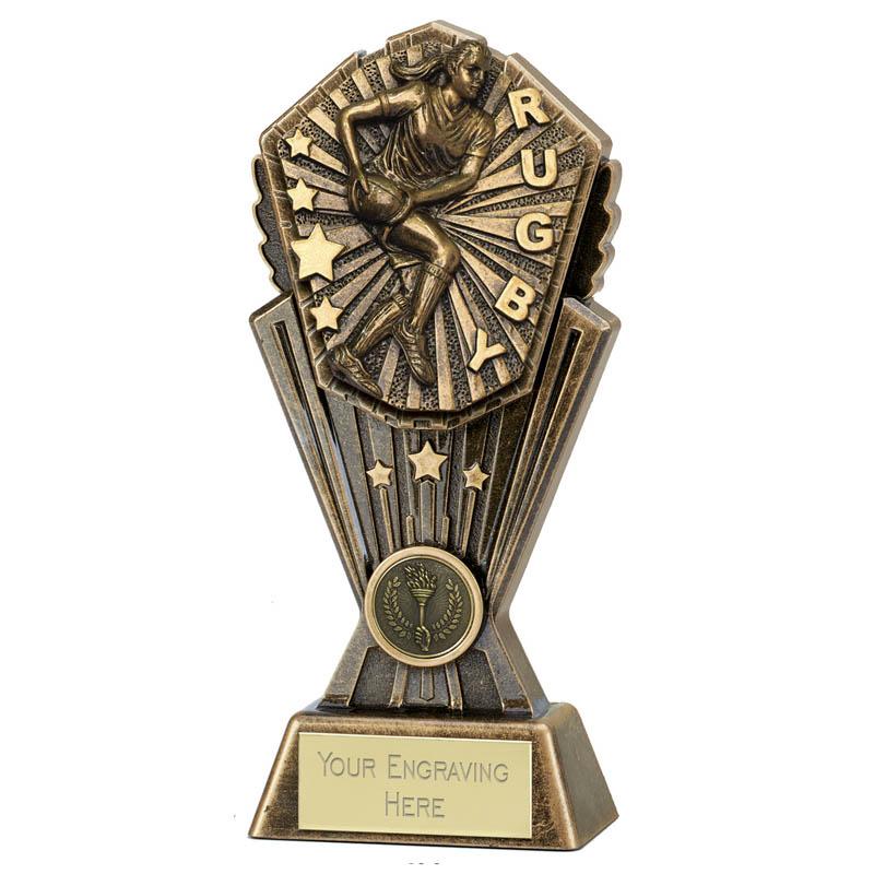 PK144 - Cosmos Female Rugby Trophy (2 Sizes)