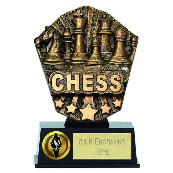 PK169 - Cosmos Mini Chess Trophy (12.5cm)