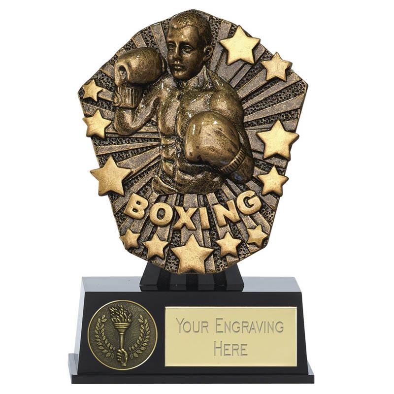 PK187 - Mini Cosmos Boxing Trophy (12.5cm)