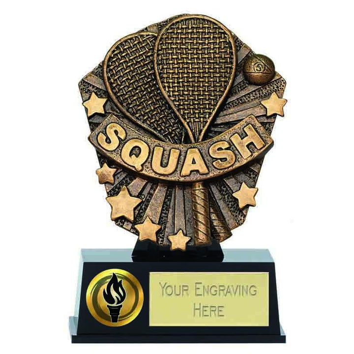 PK192 -  Mini Cosmos Squash Trophy (12.5cm)