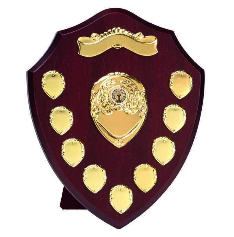 W282G - 12" Gold Triumph Annual Shield