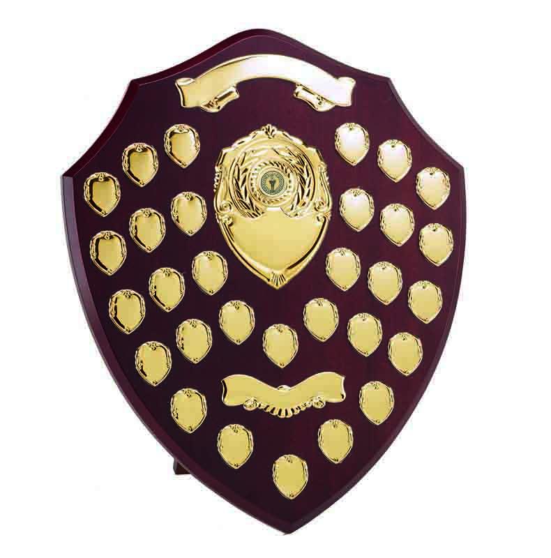W285G - 18" Gold Triumph Annual Shield