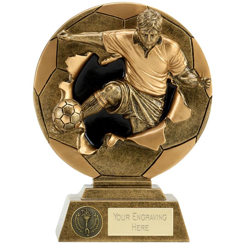 XP102 - 2D Xplode Football Trophy - Football Engraved Trophies London